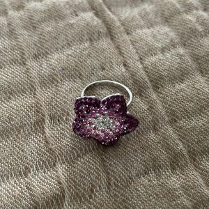 Sterling Silver Zirconia ring